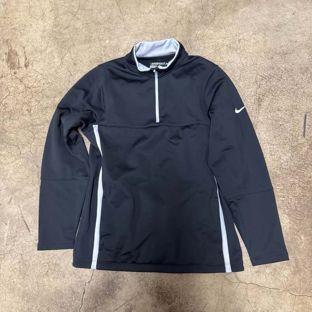 Nike Golf Therma-FIT 1/2 Zip Pullover Size XL Black